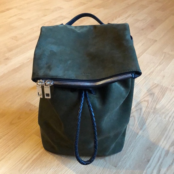 Rag & bone Handbags - Rag & bone loner backpack - olive night suede